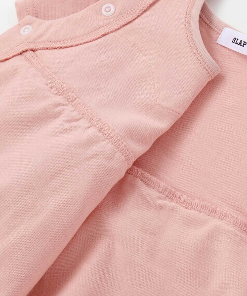 SLAP SLIP BABY（スラップスリップベビー）の「【お揃い】ビスチェ風ドッキング花チュールカバーオールベビー(70~80cm)（ロンパース・キッズ・ブルー系その他/ピンク系その他・70cm/80ｃｍ）」の18枚目の写真