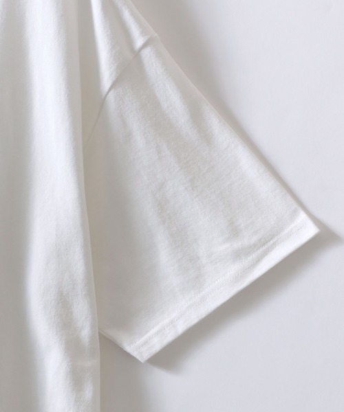 SITRY(シトリー)の「Bear Embroidery Sweat Shirt/接触冷感 オーバーサイズ クマ サガラ刺繍 半袖Tシャツ レディース メンズ(Tシャツ/カットソー・メンズ・ホワイト/ネイビー/ブラック/ホワイト系その他・L/M)」の13枚目の写真