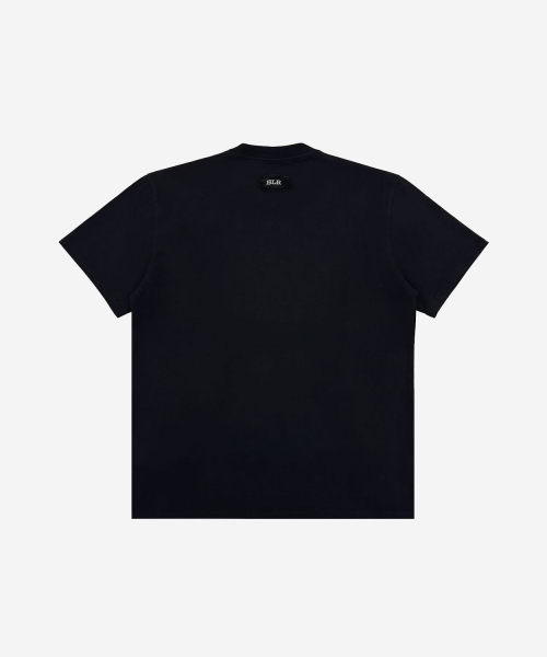 BLR(ビーエルアール)の「Low-Cut Patch Logo T-Shirt Black(Tシャツ/カットソー・メンズ・その他・SMALL/MEDIUM/LARGE)」の4枚目の写真