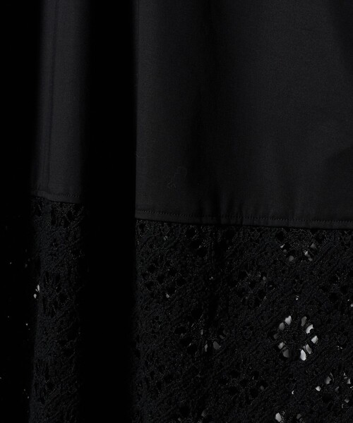 UNITED ARROWS(ユナイテッドアローズ)の「ラッセルレース コンビ ワンピース ‐ウォッシャブル‐(ワンピース・レディース・ホワイト/ブラック・36/38)」の13枚目の写真