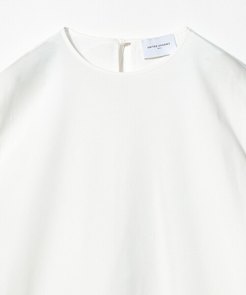 UNITED ARROWS(ユナイテッドアローズ)の「ラッセルレース コンビ ワンピース ‐ウォッシャブル‐(ワンピース・レディース・ホワイト/ブラック・36/38)」の3枚目の写真