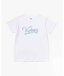 KEBOZ（ケボズ）の「W ICON RHINESTONE S/S TEE（Tシャツ/カットソー）」