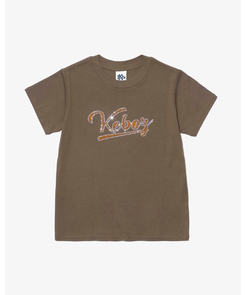 KEBOZ（ケボズ）の「W ICON RHINESTONE S/S TEE（Tシャツ/カットソー・レディース・ホワイト/オリーブ/ブラック・ONE SIZE）」の8枚目の写真