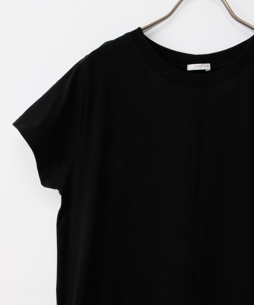 Honeys(ハニーズ)の「【UVカット】こだわり綿Tシャツワンピ(ワンピース・レディース・ネイビー/モカ/ブラック・L/LL/M)」の16枚目の写真