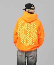GOD BLESS YOU（ゴッドブレスユー）の「GOD BLESS YOU CHECKERBOARD SLIDE LOGO HOODIE（パーカー）」