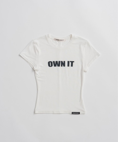 PRANK PROJECT(プランクプロジェクト)の「【2026Summer Pre-Order】OWN IT Tシャツ / OWN IT T-Shirt(Tシャツ/カットソー・レディース・ホワイト/グレー/ブラック・FREE)」の18枚目の写真