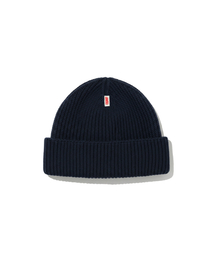 EXTRAORDINARY（エクストラオーディナリー）の「REVERSIBLE BLANK BEANIE NAVY（ニットキャップ/ビーニー）」