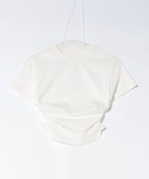 L.H.P | ＣＬＡＮＥ／ＳＨＩＲＲＥＤ　ＨＥＭ　ＣＯＭＰＡＣＴ　ＴＯＰＳ(Tシャツ/カットソー)