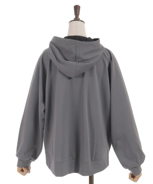 axes femme（アクシーズファム）の「ＵＶカット編み上げパーカー（カーディガン/ボレロ・レディース・サックスブルー/イエロー/チャコール/ホワイト・FREE）」の16枚目の写真