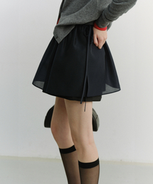 DUNST（ダンスト）の「LAYERED VOLUME SKIRT_UDSK6A210_NAVY（スカート）」