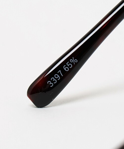 green label relaxing(グリーンレーベルリラクシング)の「GLR メタル リムレス ファッション用グラス(サングラス・メンズ・ダークブラウン/ダークグレー・FREE)」の8枚目の写真