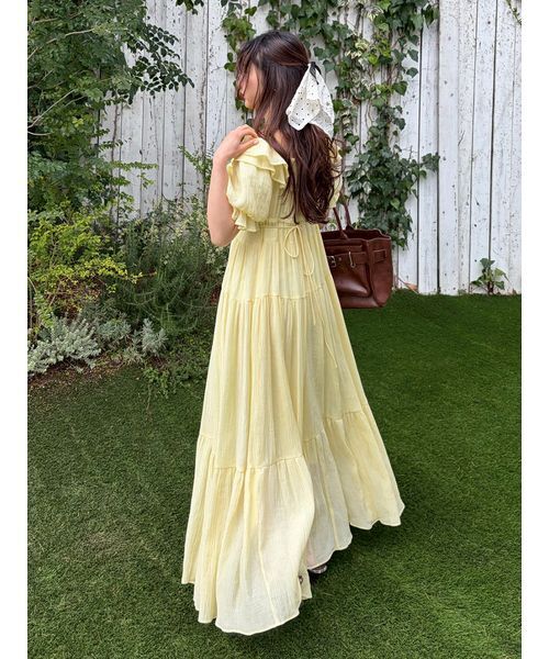 LILY BROWN(リリーブラウン)の「コットンレースバレッタ(その他ヘアアクセサリー・レディース・イエロー/ドット/ホワイト/ピンク・F)」の18枚目の写真