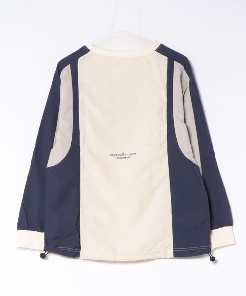 Ritzy(リッツィー)の「配色切り替え オーバーサイズプルオーバー(Tシャツ/カットソー・メンズ・ブルー・M)」の4枚目の写真