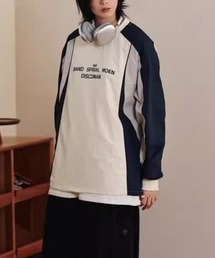 Ritzy | 配色切り替え オーバーサイズプルオーバー(Tシャツ/カットソー)