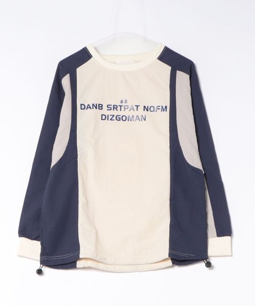 Ritzy(リッツィー)の「配色切り替え オーバーサイズプルオーバー(Tシャツ/カットソー・メンズ・ブルー・M)」の2枚目の写真