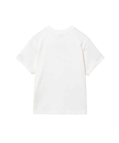 A BATHING APE(アベイシングエイプ)の「APEE BABY EMBROIDERY CROP TEE(Tシャツ/カットソー・レディース・ブラック/ホワイト/ブルー・X-SMALL/SMALL)」の4枚目の写真