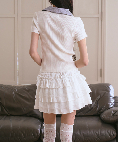 THE GREEN LAB（ザグリーンラボ）の「レースカンカンスカート [ホワイト]（スカート・レディース・その他・FREE）」の13枚目の写真