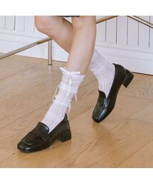 Rame Middle Heel パンプスローファー 4cm -VS9011 (2color)