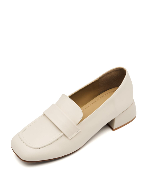 SPUR(シュプール)の「Rame Middle Heel パンプスローファー 4cm -VS9011 (2color)(パンプス・レディース・ブラック/アイボリー・23.5cm/23cm/24.5cm/24cm/25cm)」の6枚目の写真