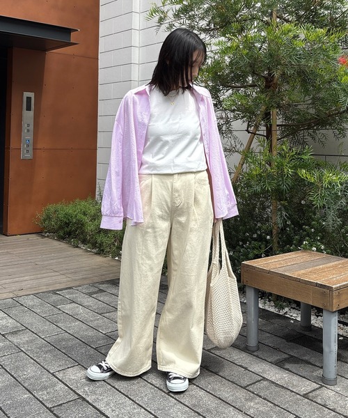ISOOK(アイスー)の「【ISOOK / アイスー】クロシェ編みトートバッグ / ショルダーバッグ サマーニット カジュアル 大容量 A4サイズ収納可 ZOZOTOWN限定(トートバッグ・レディース・ブラック/アイボリー・FREE)」の15枚目の写真