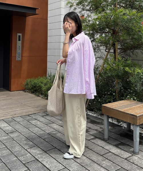 ISOOK(アイスー)の「【ISOOK / アイスー】クロシェ編みトートバッグ / ショルダーバッグ サマーニット カジュアル 大容量 A4サイズ収納可 ZOZOTOWN限定(トートバッグ・レディース・ブラック/アイボリー・FREE)」の13枚目の写真