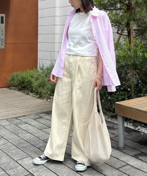 ISOOK(アイスー)の「【ISOOK / アイスー】クロシェ編みトートバッグ / ショルダーバッグ サマーニット カジュアル 大容量 A4サイズ収納可 ZOZOTOWN限定(トートバッグ・レディース・ブラック/アイボリー・FREE)」の16枚目の写真