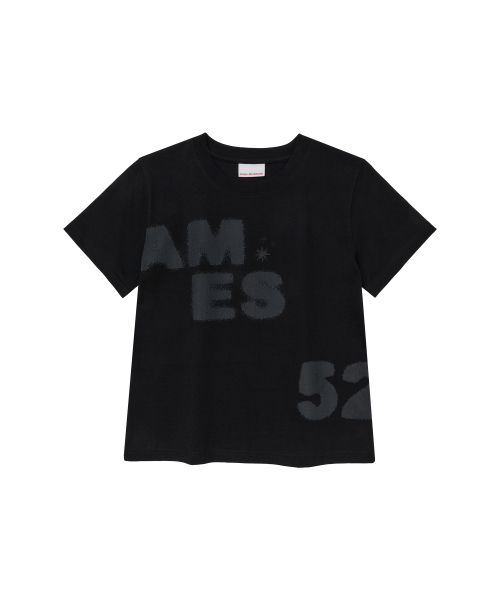 AMESWORLDWIDE(アメスワールドワイド)の「SPRAY 52 TYPO TEE BLACK(Tシャツ/カットソー・レディース・その他・SMALL/MEDIUM/LARGE)」の15枚目の写真