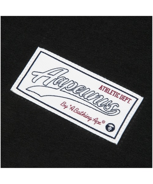 AAPE BY A BATHING APE(エーエイプバイアベイシングエイプ)の「AAPE FANCY MAIN TEE(Tシャツ/カットソー・メンズ・ブラック/ダークグリーン・MEDIUM/SMALL/LARGE/X-LARGE)」の6枚目の写真