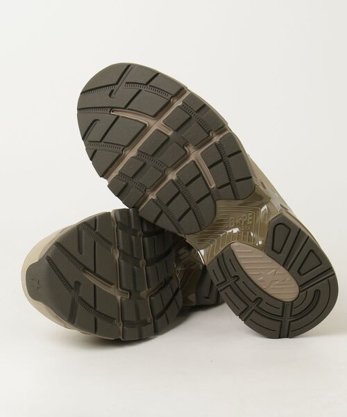 A BATHING APE(アベイシングエイプ)の「SHARK STA LOAFER #2(ローファー・メンズ・ベージュ・9/10/9.5/8.5/7/11/12/8)」の5枚目の写真