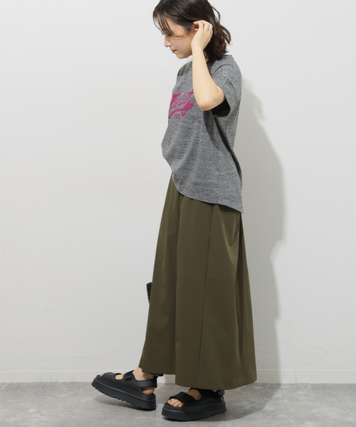 JOURNAL STANDARD relume（ジャーナルスタンダード　レリューム）の「【HOLIDAYS COMFORT/ホリデーズ コンフォート】ラフィテンジクTEE（Tシャツ/カットソー・レディース・ダークパープル/グレー/スミクロ/ライトグレー・FREE）」の15枚目の写真
