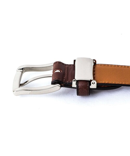 NOLLEY’S(ノーリーズ)の「アメリカンスムースドレスフリーカット30(ベルト・メンズ・ブラック/ブラウン・FREE)」の6枚目の写真