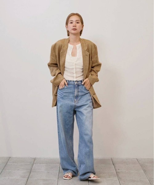 TODAYFUL（トゥデイフル）の「2way Sheer Knitvest（タンクトップ・レディース・ブルー系その他/オリーブ/アイボリー・FREE）」の16枚目の写真