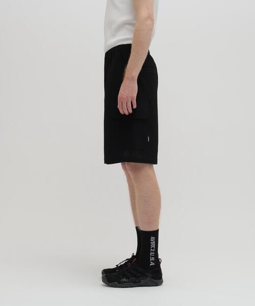 AVIREX(アヴィレックス)の「《直営店限定》3D DOT SHORTS Ⅱ / ドット ショーツ / AVIREX / アヴィレックス(その他パンツ・メンズ・ブラック/チャコールグレー・M/XL/L)」の4枚目の写真