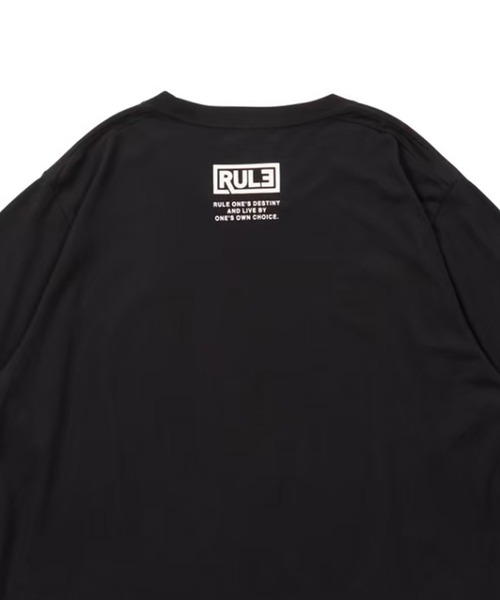 RULE THE FATE(ルールザフェイト)の「RTF PHOTO LONG SLEEVE TEE/フォトロングスリーブティー(Tシャツ/カットソー・メンズ・ベージュ/ブラック・1/2)」の5枚目の写真