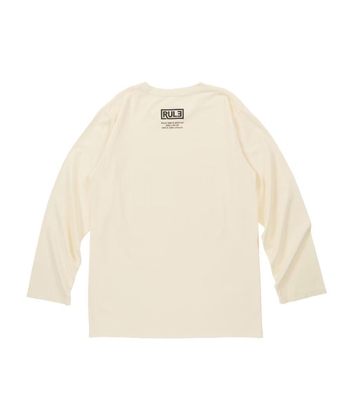 RULE THE FATE(ルールザフェイト)の「RTF PHOTO LONG SLEEVE TEE/フォトロングスリーブティー(Tシャツ/カットソー・メンズ・ベージュ/ブラック・1/2)」の6枚目の写真