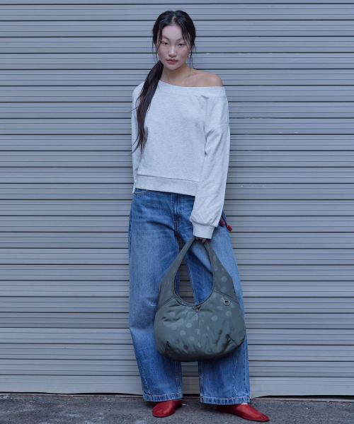 HAVEAWHALE(ハブアホエール)の「dot padding bag (KH)(ショルダーバッグ・レディース・その他・FREE)」の5枚目の写真