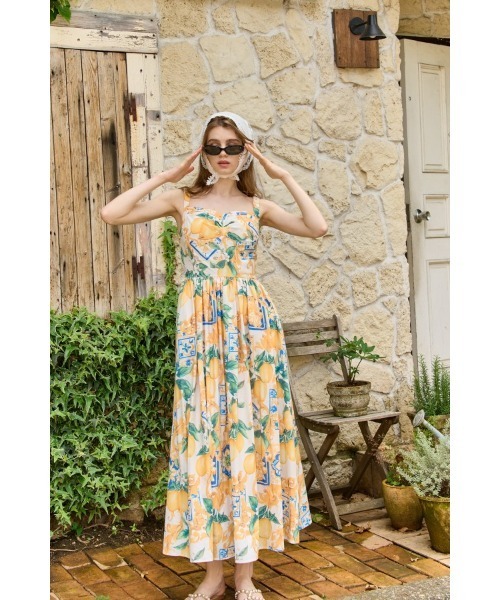 専用ページです ホビーラホビーレ ドレスセット(ビエラワンピース)完成品 Printed Bustier Dress プリントビスチェワンピース（ワンピース