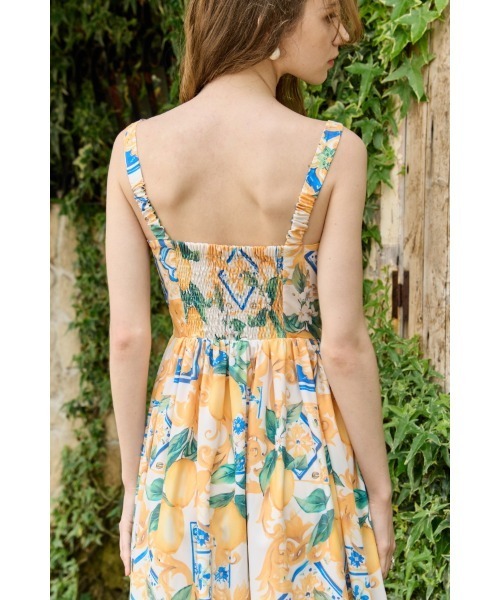 ERADIE(エラディエ)の「Printed Bustier Dress プリントビスチェワンピース(ワンピース・レディース・ホワイト系その他/イエロー系その他・FREE)」の11枚目の写真