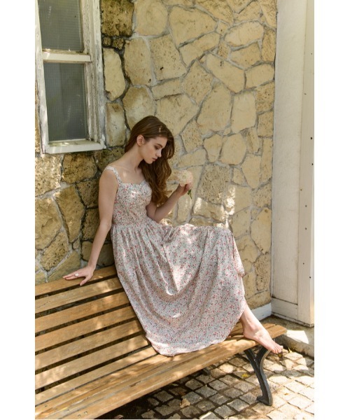 ERADIE(エラディエ)の「Printed Bustier Dress プリントビスチェワンピース(ワンピース・レディース・ホワイト系その他/イエロー系その他・FREE)」の22枚目の写真