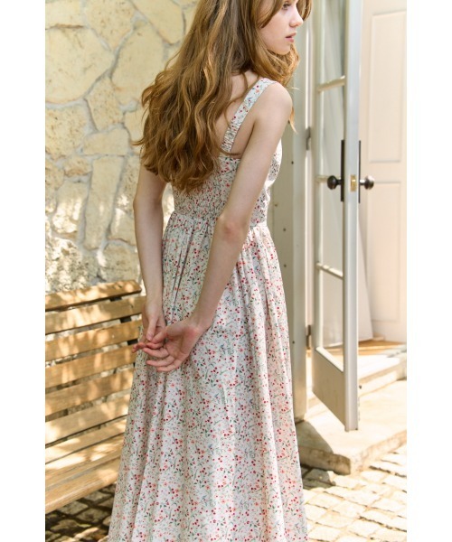 ERADIE(エラディエ)の「Printed Bustier Dress プリントビスチェワンピース(ワンピース・レディース・ホワイト系その他/イエロー系その他・FREE)」の17枚目の写真