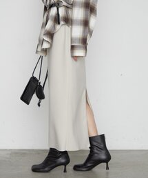 《セットアップ可》秋服 ジョーゼット2WAYタイトスカート