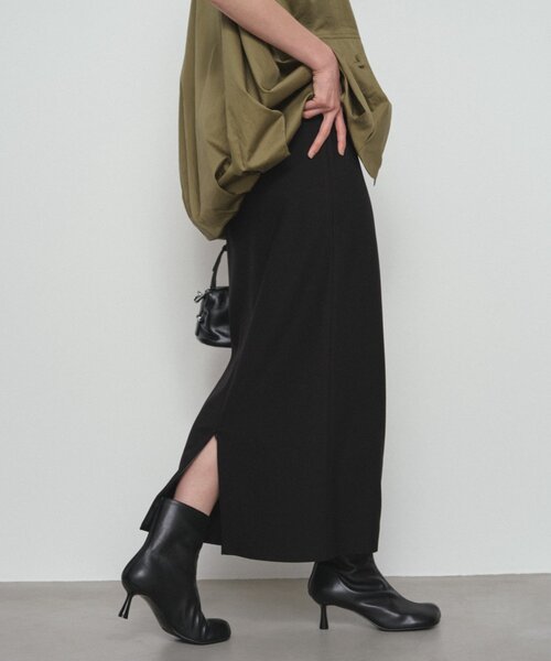 LOUNGEDRESS(ラウンジドレス)の「《美シルエット》ジョーゼット2WAYタイトスカート(スカート・レディース・ライトベージュ/ブラック・MEDIUM/SMALL/LARGE)」の18枚目の写真