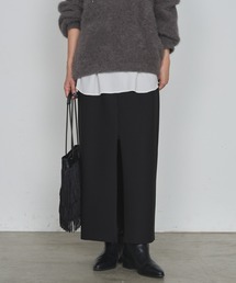 LOUNGEDRESS | 《追加生産決定！/セットアップ可/美脚見え》 ジョーゼット2WAYタイトスカート 　秋服(スカート)