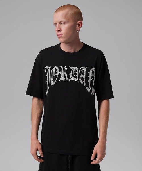 JORDAN BRAND（ジョーダンブランド）の「JORDAN BRAND M J BRK S GOTHIC 85 SS CREW / ジョーダン ブランド BRK S GOTHIC 85 S/S クルー/NIKE【SP】（Tシャツ/カットソー・メンズ・カーキ/ブラック・XXL/XL/L/M/S）」の3枚目の写真