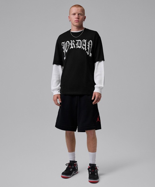 JORDAN BRAND（ジョーダンブランド）の「JORDAN BRAND M J BRK S GOTHIC 85 SS CREW / ジョーダン ブランド BRK S GOTHIC 85 S/S クルー/NIKE【SP】（Tシャツ/カットソー・メンズ・カーキ/ブラック・XXL/XL/L/M/S）」の7枚目の写真