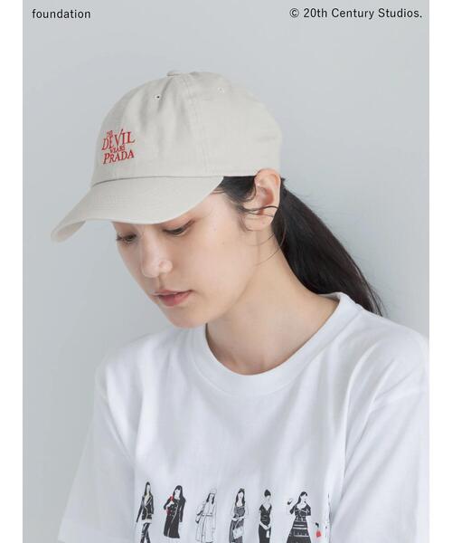 Te chichi（テチチ）の「【プラダを着た悪魔】ロゴキャップ（ハット・レディース・ブラック/ベージュ・F）」の10枚目の写真