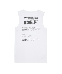 MENS DEF. SLEEVELESS WHITE