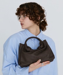 2way ring handle gathered bag / 2WAYリングハンドルギャザーバッグ