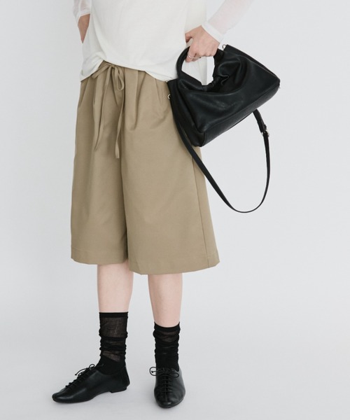 arholiday.standard（エーアールホリデースタンダード）の「2way ring handle gathered bag / 2WAYリングハンドルギャザーバッグ（ハンドバッグ・レディース・ブラウン/ブラック・FREE）」の8枚目の写真