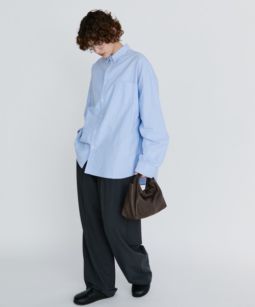 arholiday.standard（エーアールホリデースタンダード）の「2way ring handle gathered bag / 2WAYリングハンドルギャザーバッグ（ハンドバッグ・レディース・ブラウン/ブラック・FREE）」の18枚目の写真